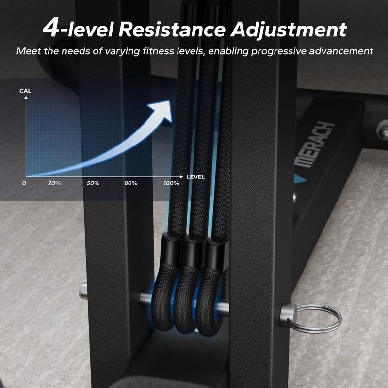 MERACH Deep Squat Machine, AdjustableGlutes workout for Home Gym WorkoutTraining, Sit Up Machine for Abs and MuscleBuilding, Abdominal bench, Push Up FitnessEquipment, dealsforyoudays